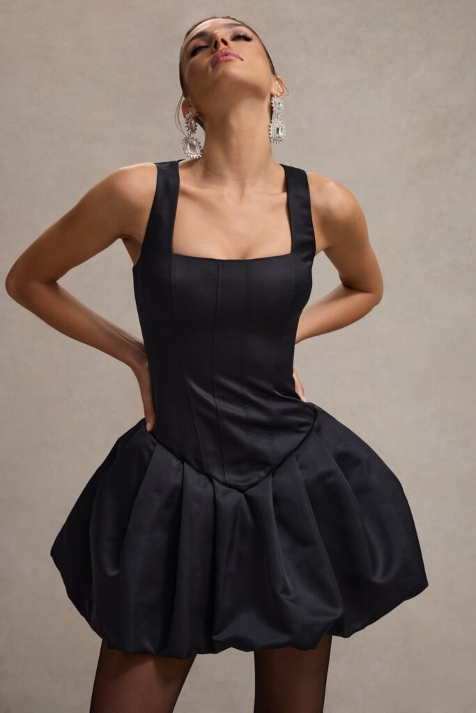 WB_HR_CL134593002-BrambleBlackSatinSquare-NeckPuffballMiniDress7.jpg